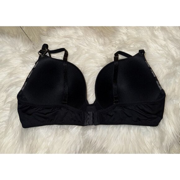Maidenform Basically Sexy Push Up Bra Padded UW Womens 40C Black 05809 New - Picture 4 of 6